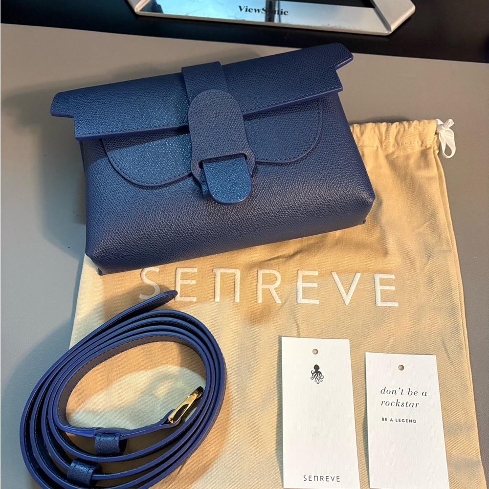 Senreve Aria Belt Bag in Navy
